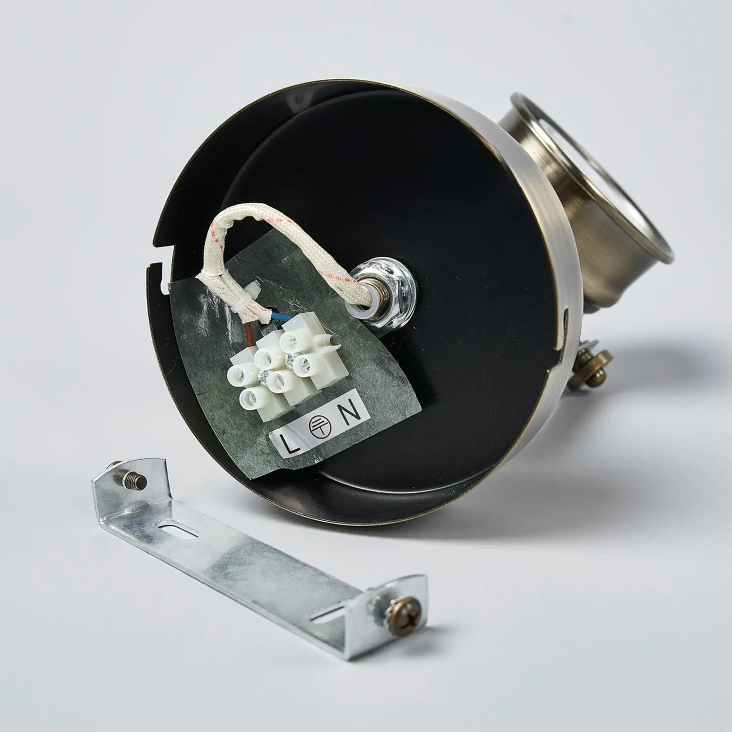 B-Ware Lindby Wandstrahler Spot Lampe Metall Altmessing Leonor 1 Flammig 9 Cm Gu10 - 4251096536072