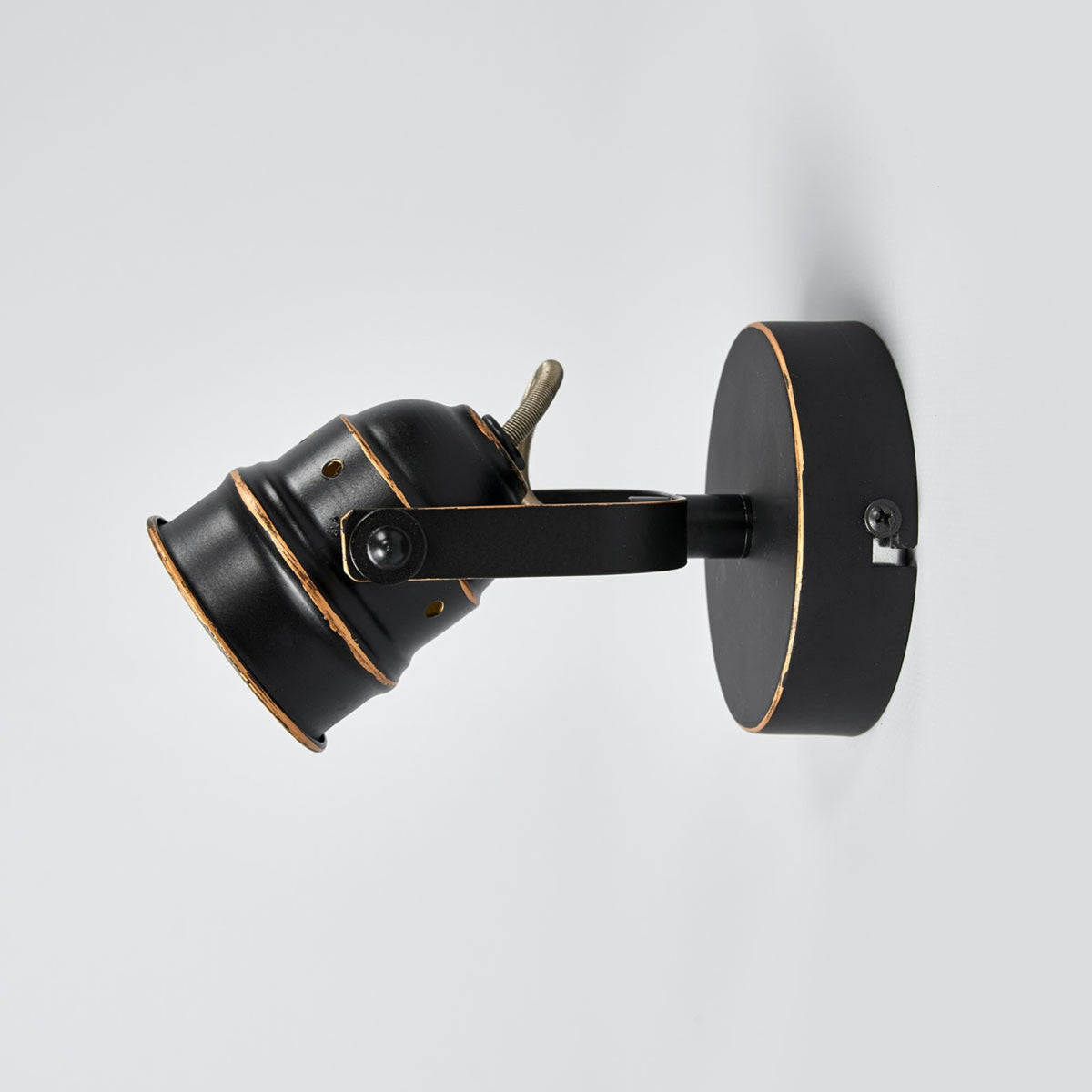 Lindby Wandstrahler Spot Leonor schwarz Metall Wandlampe 9,5 cm GU10 LED 2 STÜCK - 4251096536119