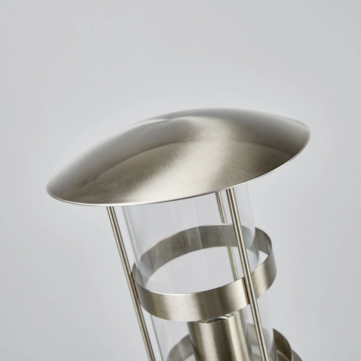 Lindby Wegelampe Außenleuchte Außenbeleuchtung Noemi Grau Edelstahl 80 Cm Ip44 B-Ware - 9977045