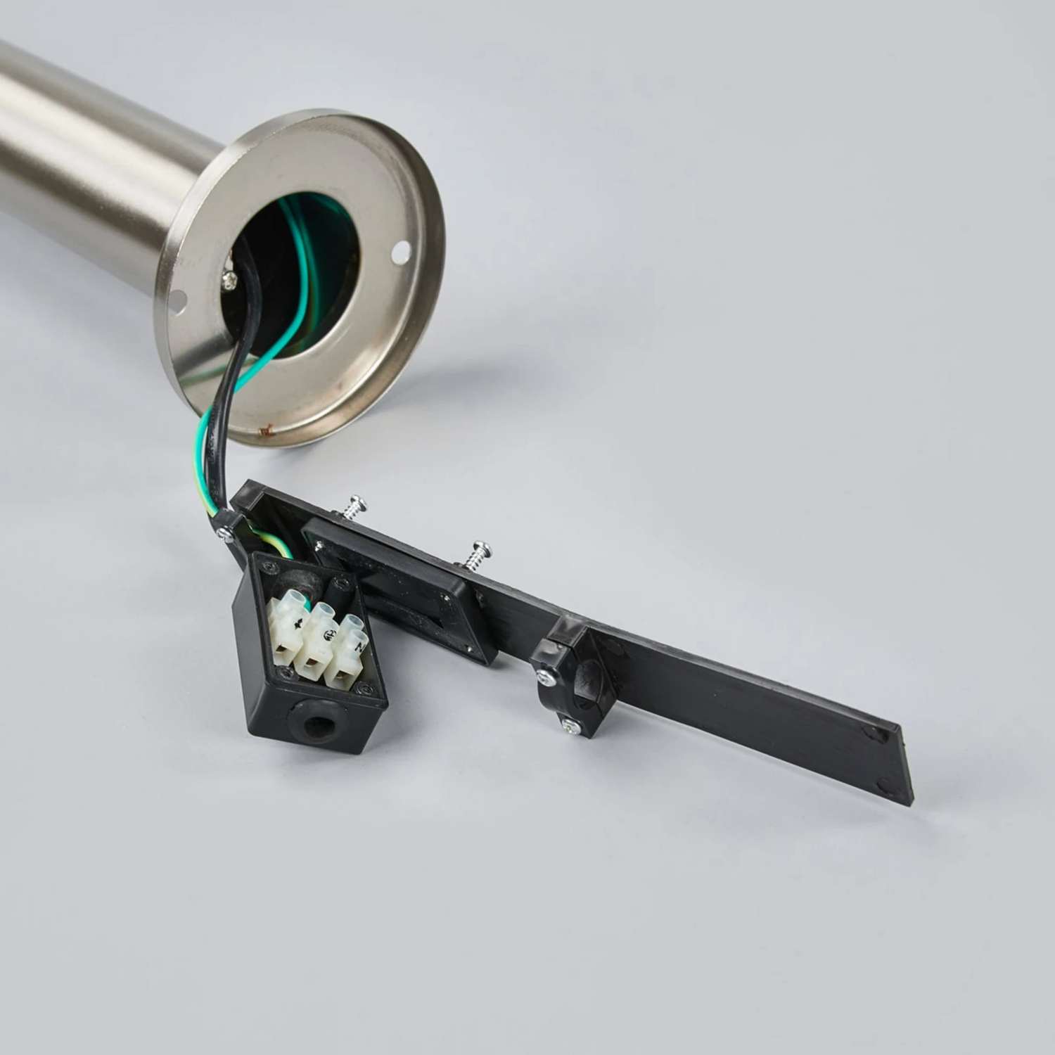 Lindby Wegelampe Außenleuchte Außenbeleuchtung Noemi Grau Edelstahl 80 Cm Ip44 B-Ware - 9977045