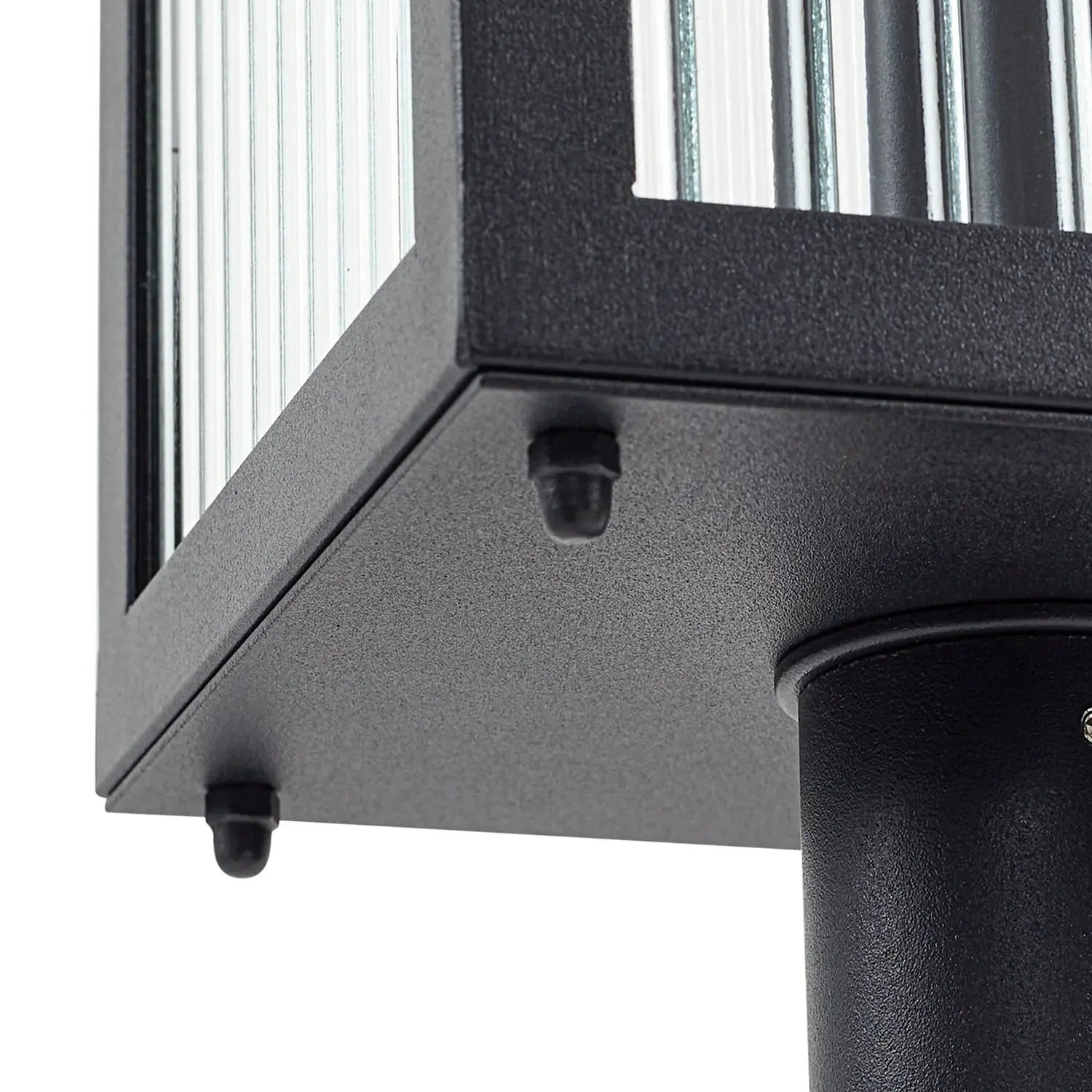 B-Ware Wegeleuchte Außenlampe Lindby Bolgar Schwarz Eisen Glas Garten Terrasse - 4251911798319