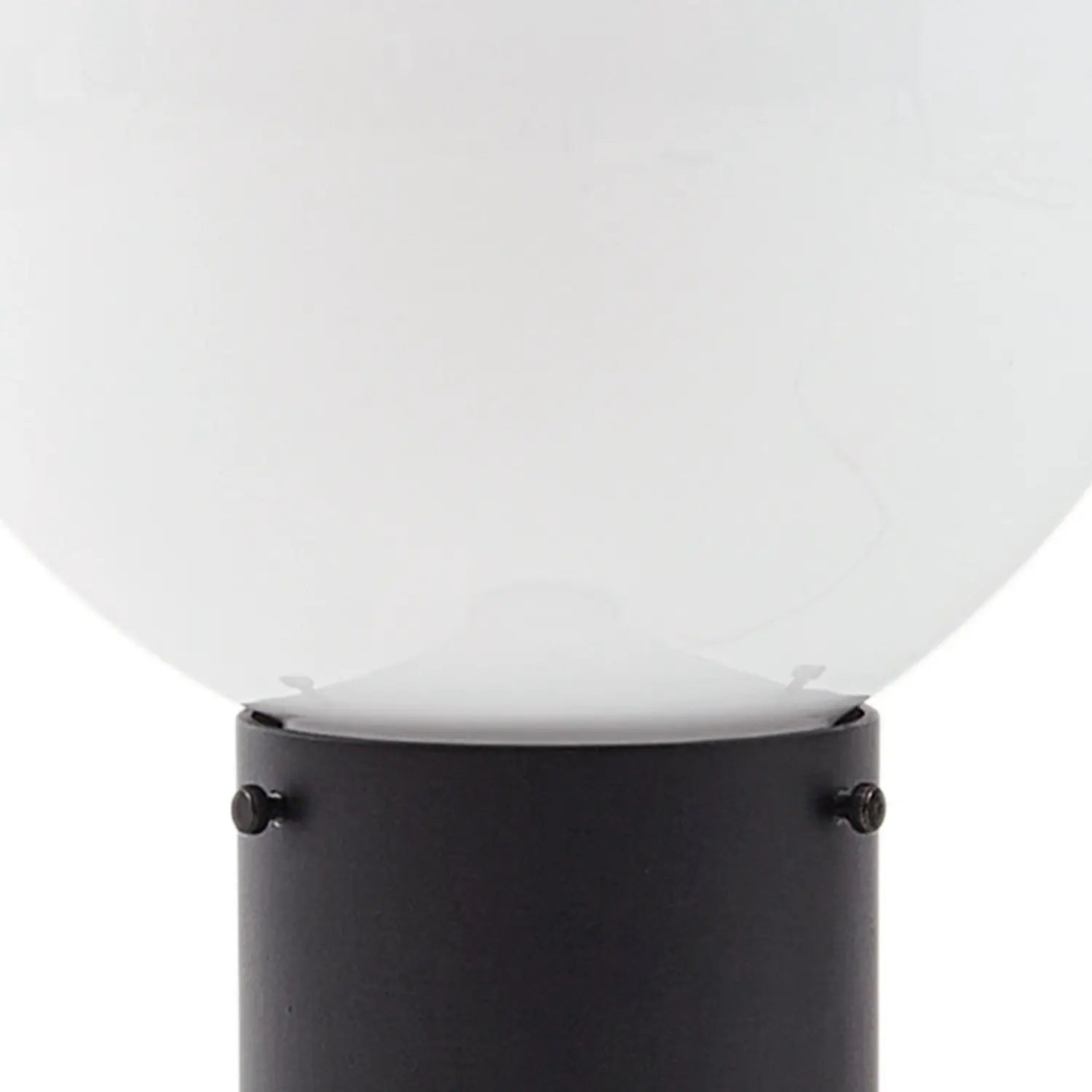 B-Ware Lindby Wegeleuchte Außen Dangan H 90cm Glas Metall Außenbeleuchtung Weiß - 4251911798937