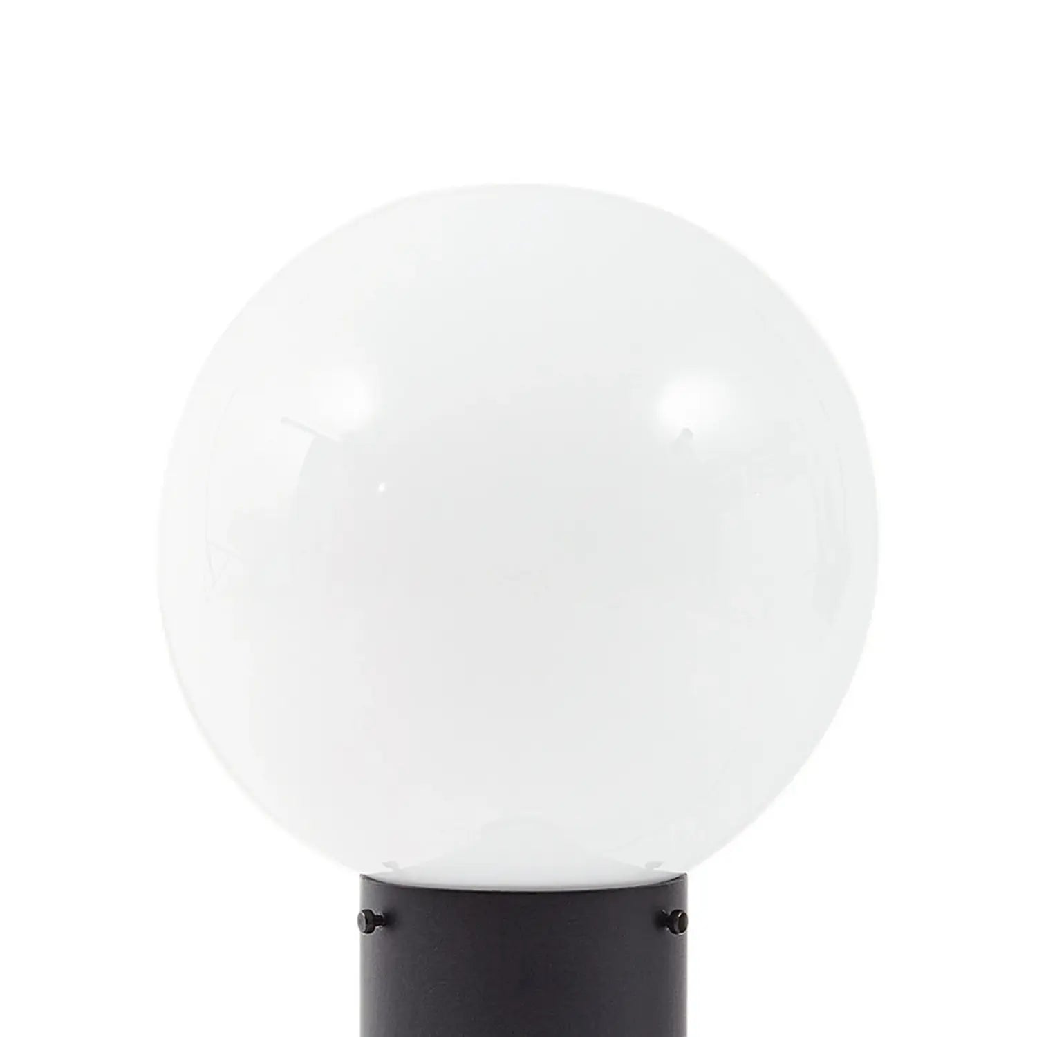 B-Ware Lindby Wegeleuchte Außen Dangan H 90cm Glas Metall Außenbeleuchtung Weiß - 4251911798937