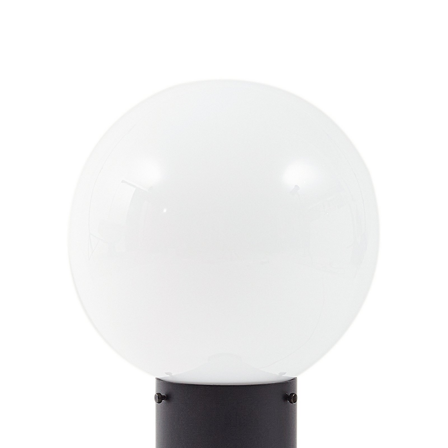 B-Ware Lindby Wegeleuchte Außenlampe Dangan Weiß 90 Cm Glas Sensor