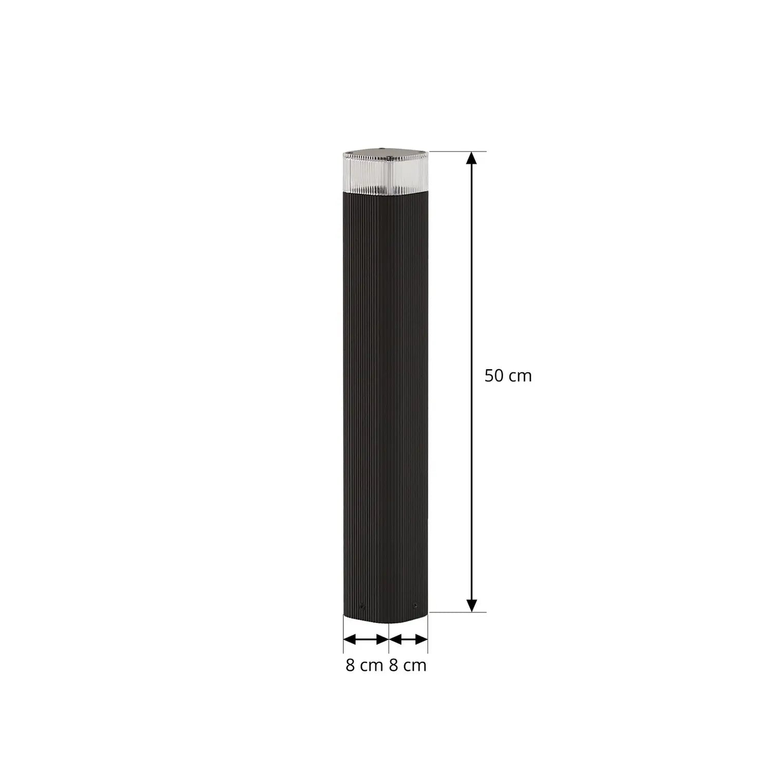 B-Ware Lindby Wegeleuchte Außenlampe Halvar Standleuchte Schwarz Ip65 50 Cm Gu10  - 4255830904219