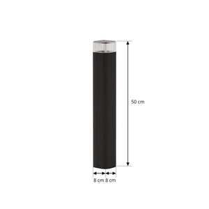 B-Ware Lindby Wegeleuchte Außenlampe Halvar Standleuchte Schwarz Ip65 50 Cm Gu10