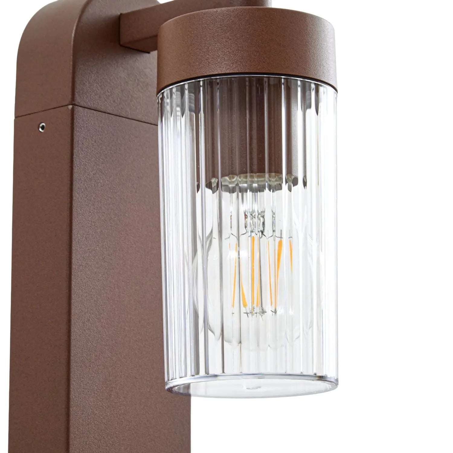 B-Ware Lindby Wegeleuchte Außenlampe Kaliro Rostfarben Aluminium E27 Led 60 Cm Ip54530 - 4255830909269
