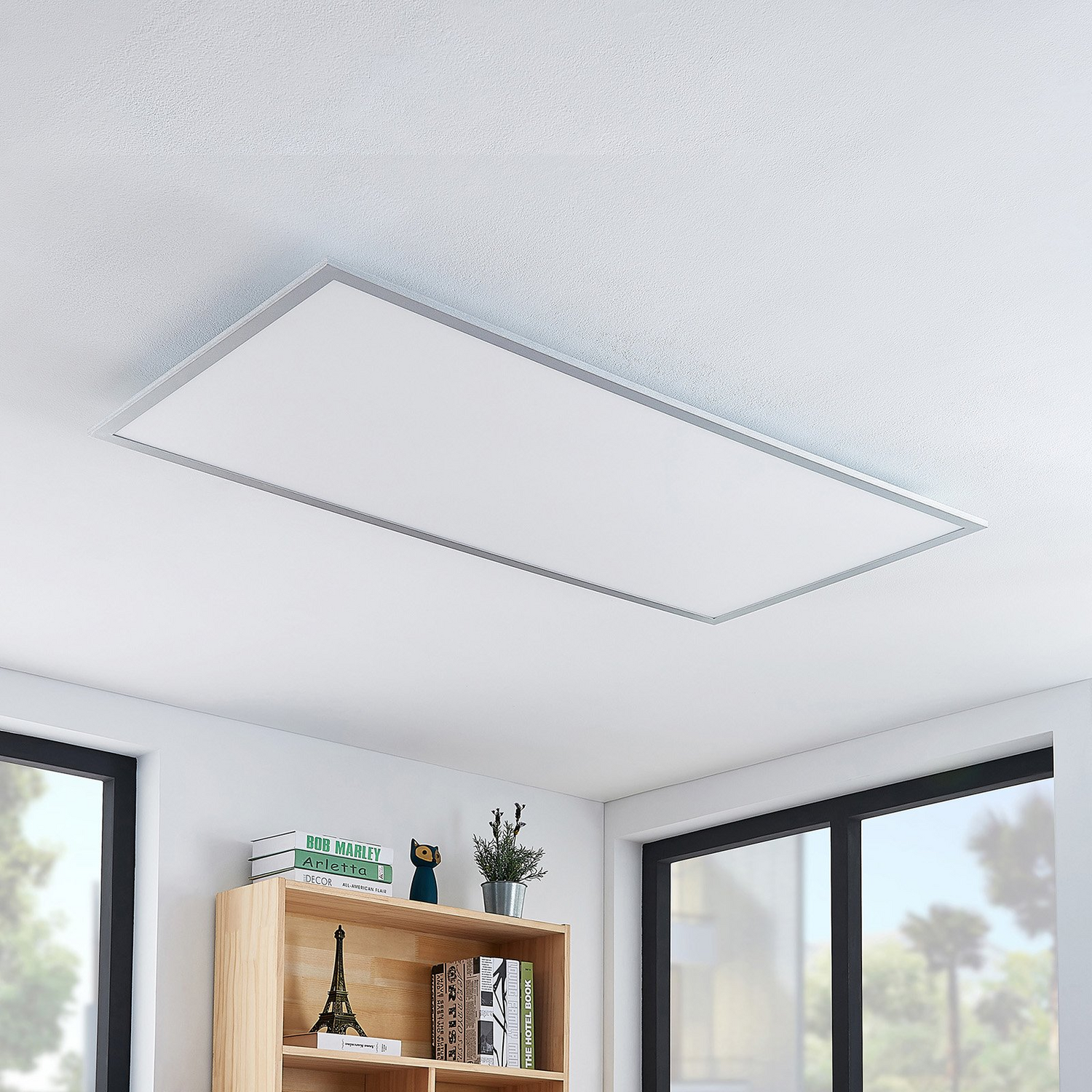 B-Ware Lindby Zento Led Panel Deckenlampe Deckenlicht Leuchte Lampe Licht 4000 K Weiß