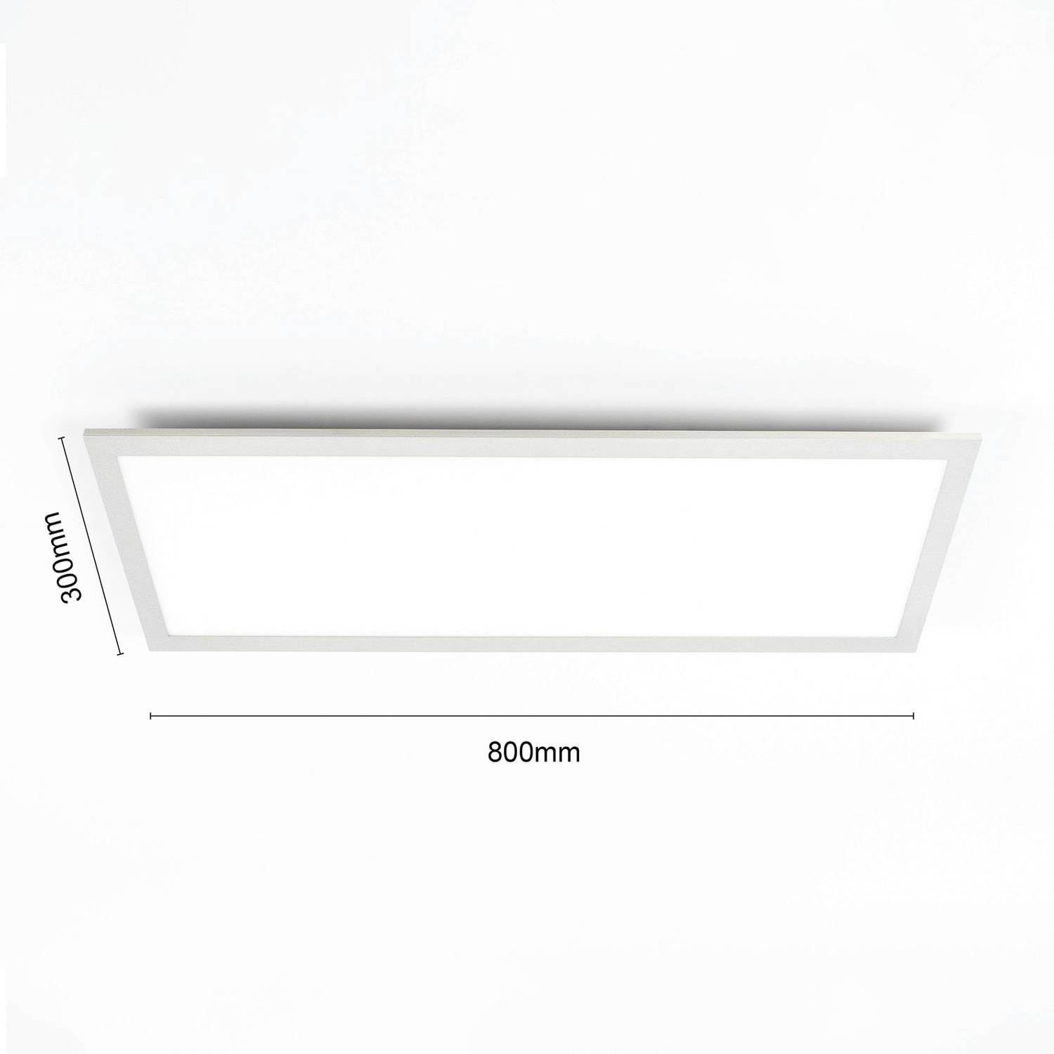 B-Ware Lindby Led Panel Deckenleuchte Leuchte Livel Fernbedienung Cct Weiß Silber