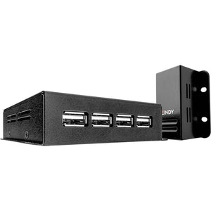 B-Ware Lindy Usb Verlängerung Extender Netzwerkkabel Port Cat5 Rj45 50m 4 Port Usb