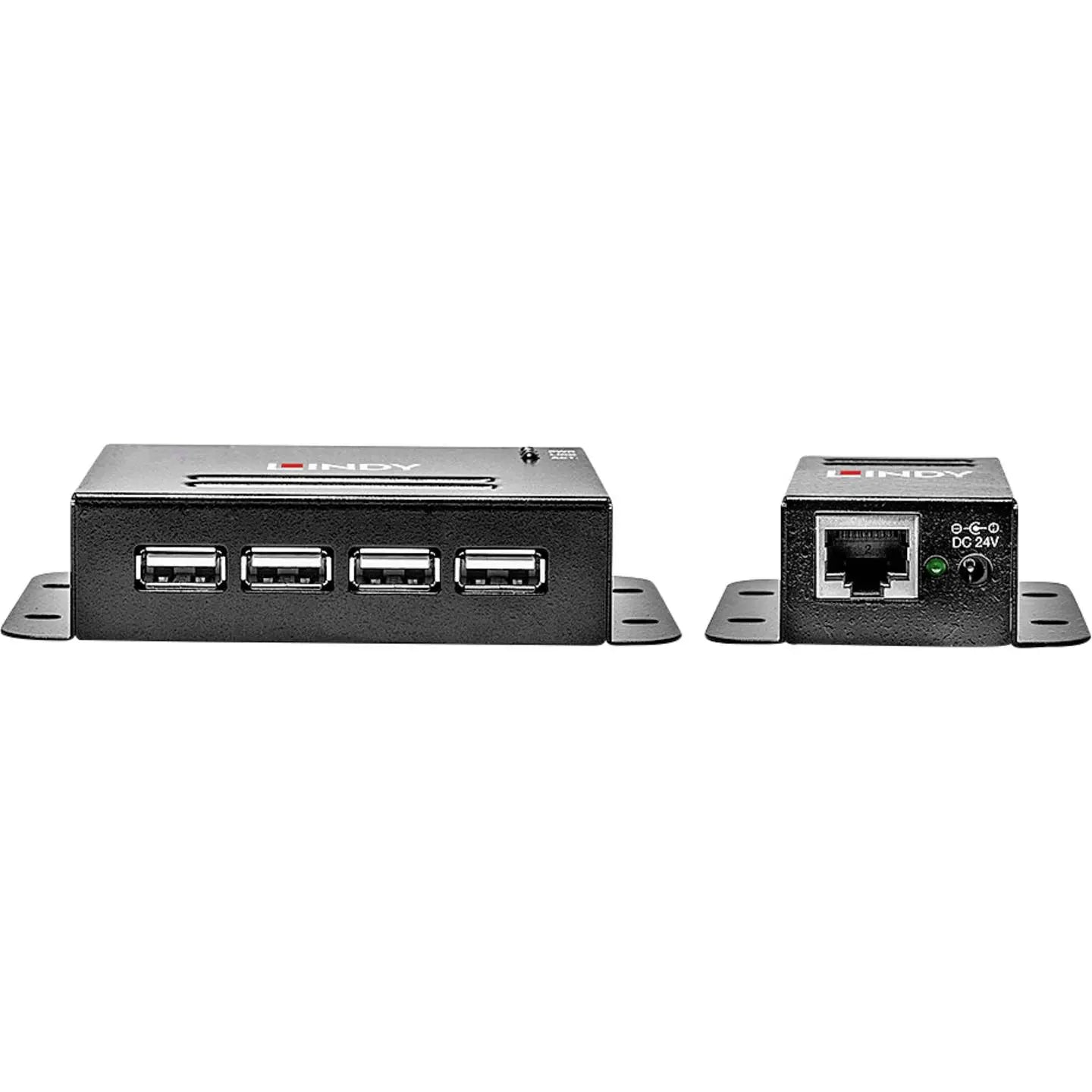 B-Ware Lindy Usb Verlängerung Extender Netzwerkkabel Port Cat5 Rj45 50m 4 Port Usb - 4002888426817