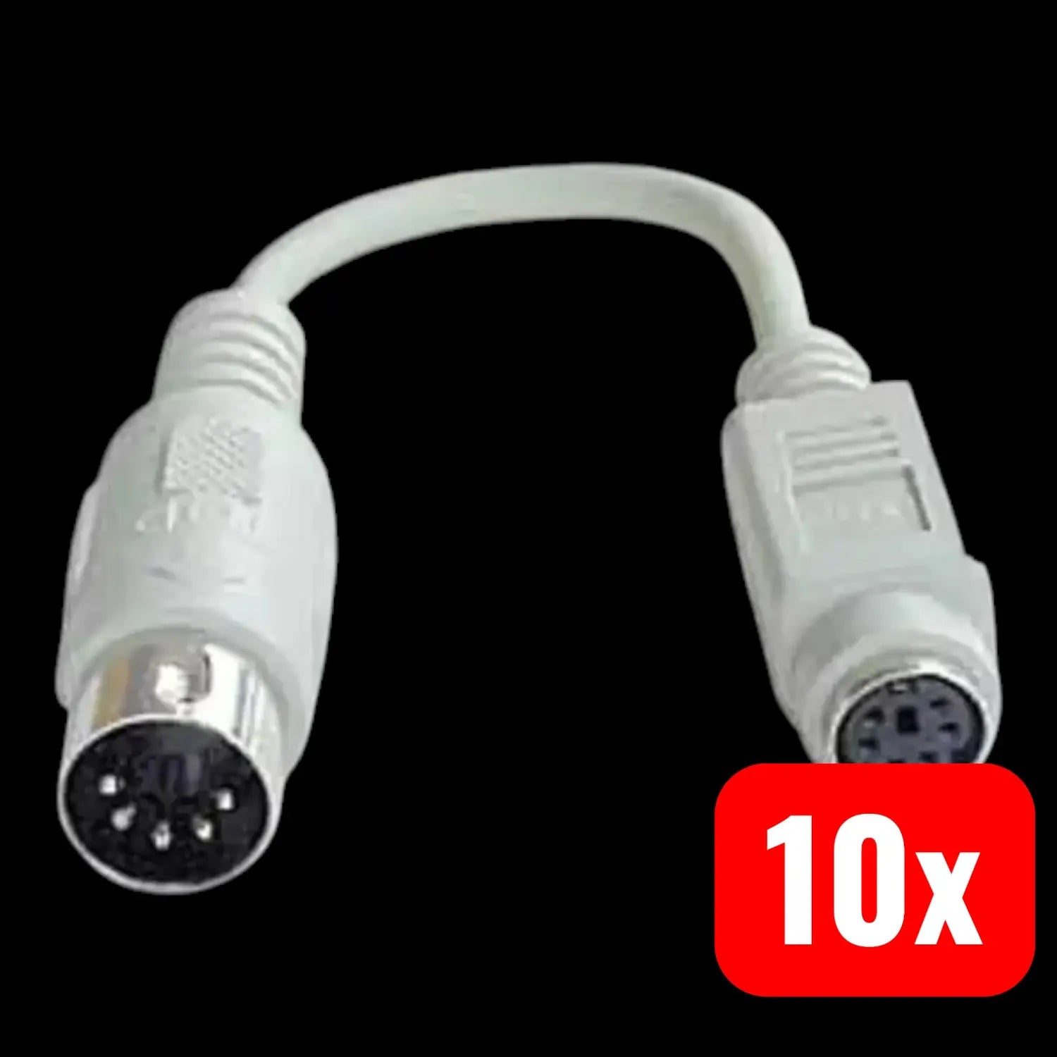 B-Ware Lindy Adapterkabel Verbindungskabel Tastatur Maus 5 Polig Ps2 Din 10 Stück - 4002888701396