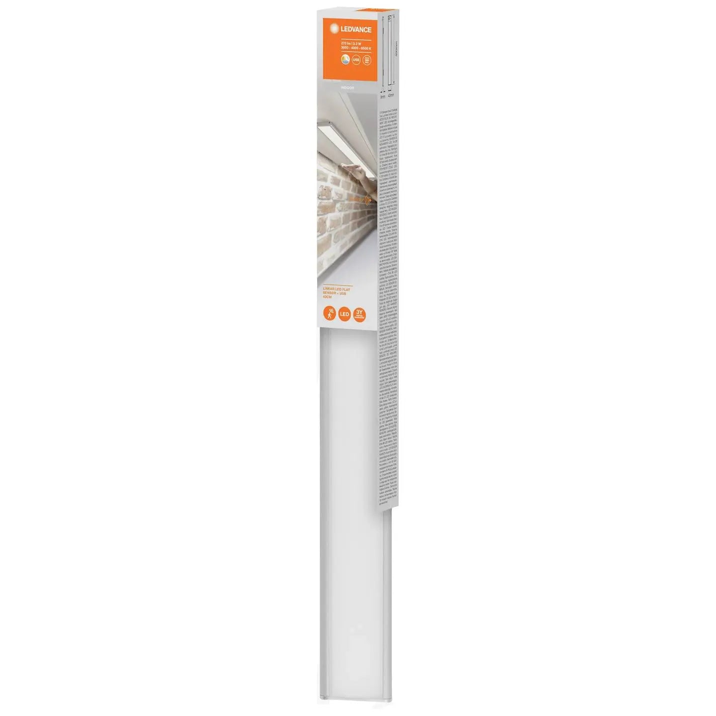 B-Ware Ledvance Linear Led Flat Usb Leuchte Lampe 40 Cm 3.2 W Cct Le Beleuchtung - 4058075762213