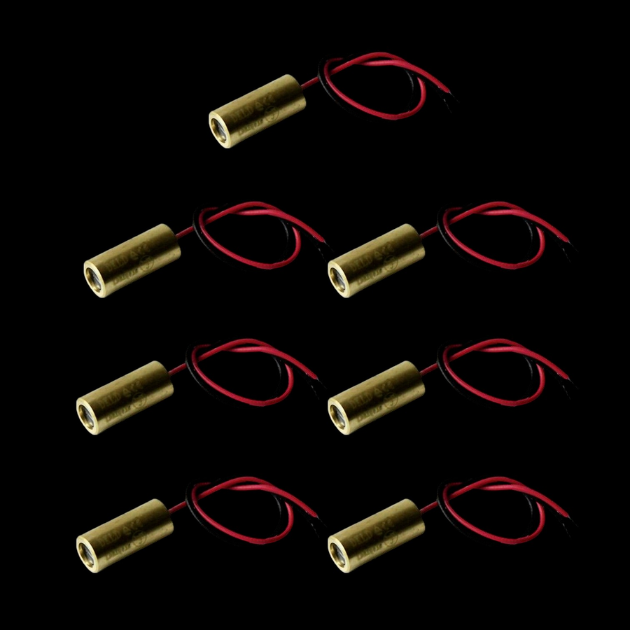 Lasermodul Lfl650 5 12(9x20)90 Linie Rot 5 M W Laserfuchs Laser 7 Stück B-Ware - 4260129041001