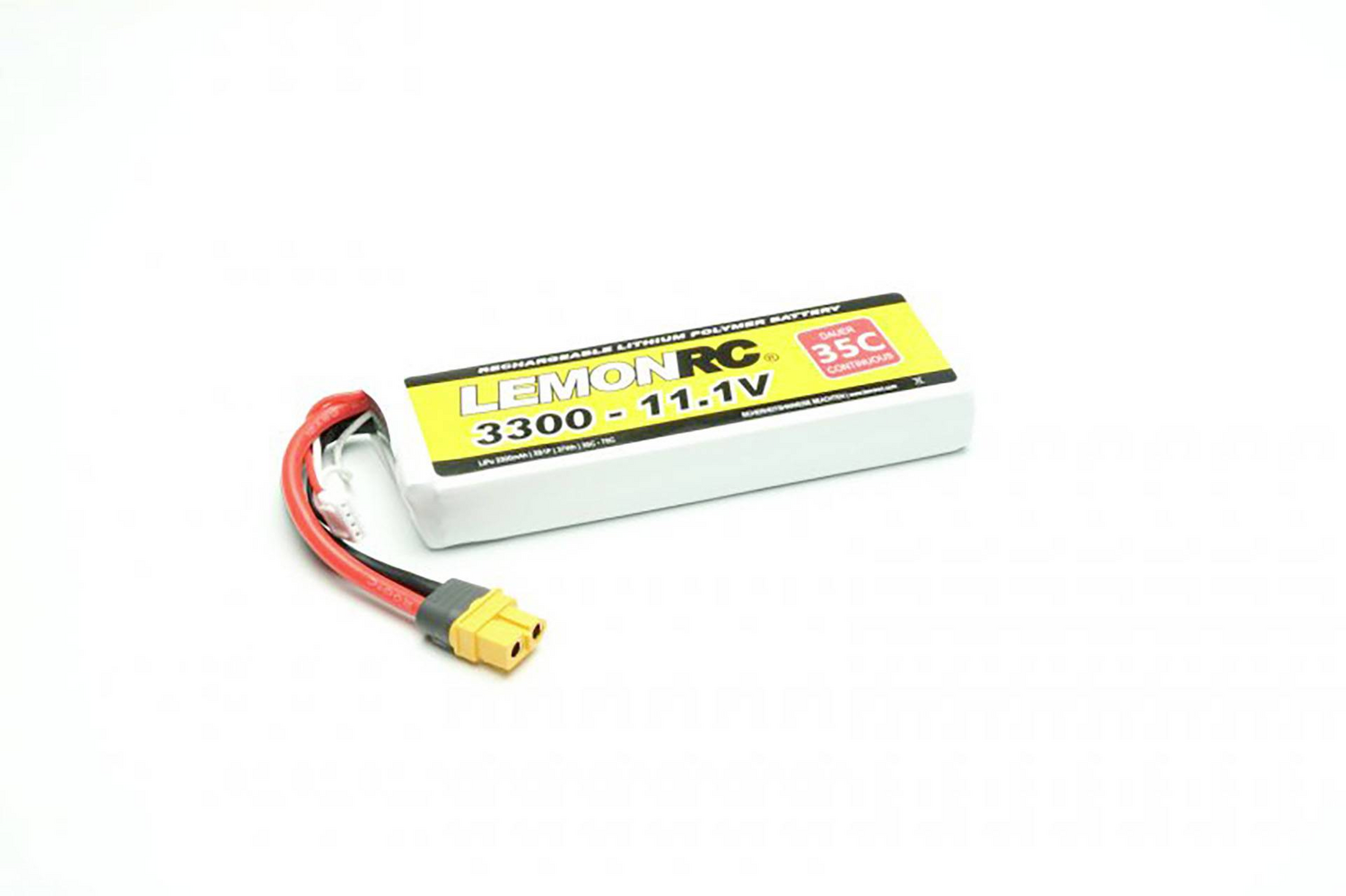 B-Ware Lemon Rc Modellbau Akkupack Li Po 11.1 V 3300m Ah Zellen Zahl: 3 35 C Softcase Xt60 - 4056534060023