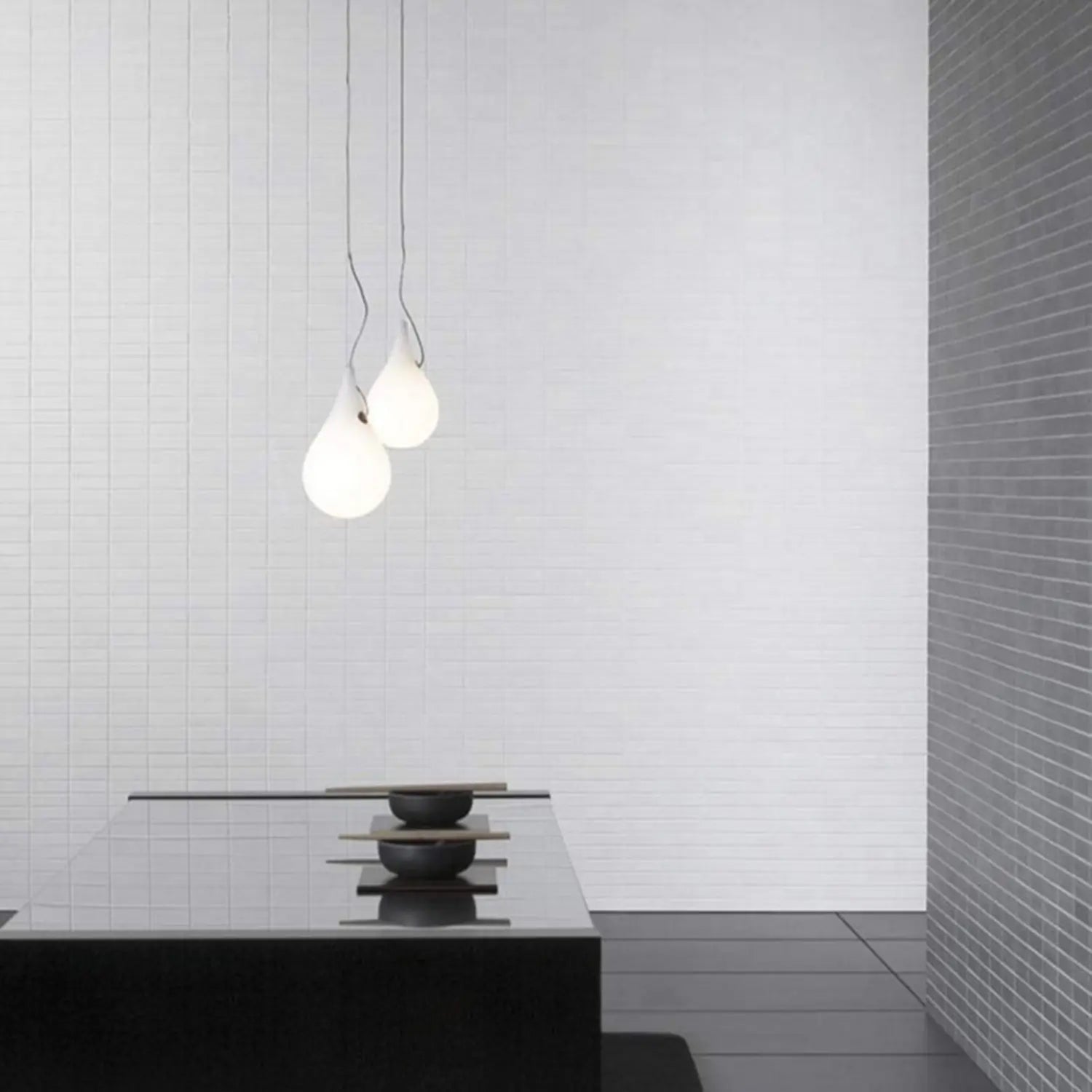 B-Ware Next Hängeleuchte Pendelleuchte Drop 2 Xs Weiß Kunststoff Led Warmweiß Dimmbar - 4251908500093