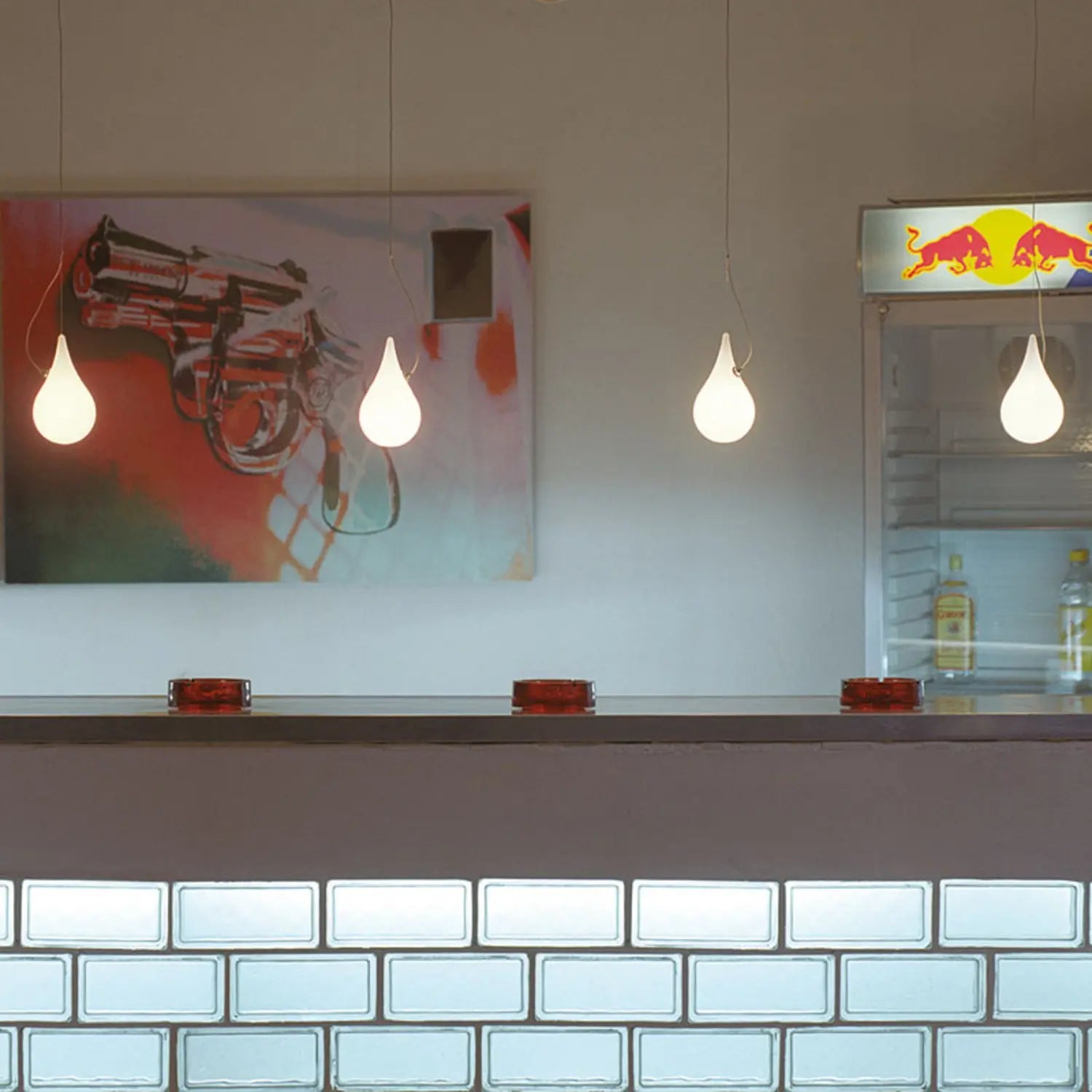B-Ware Next Hängeleuchte Pendelleuchte Drop 2 Xs Weiß Kunststoff Led Warmweiß Dimmbar - 4251908500093