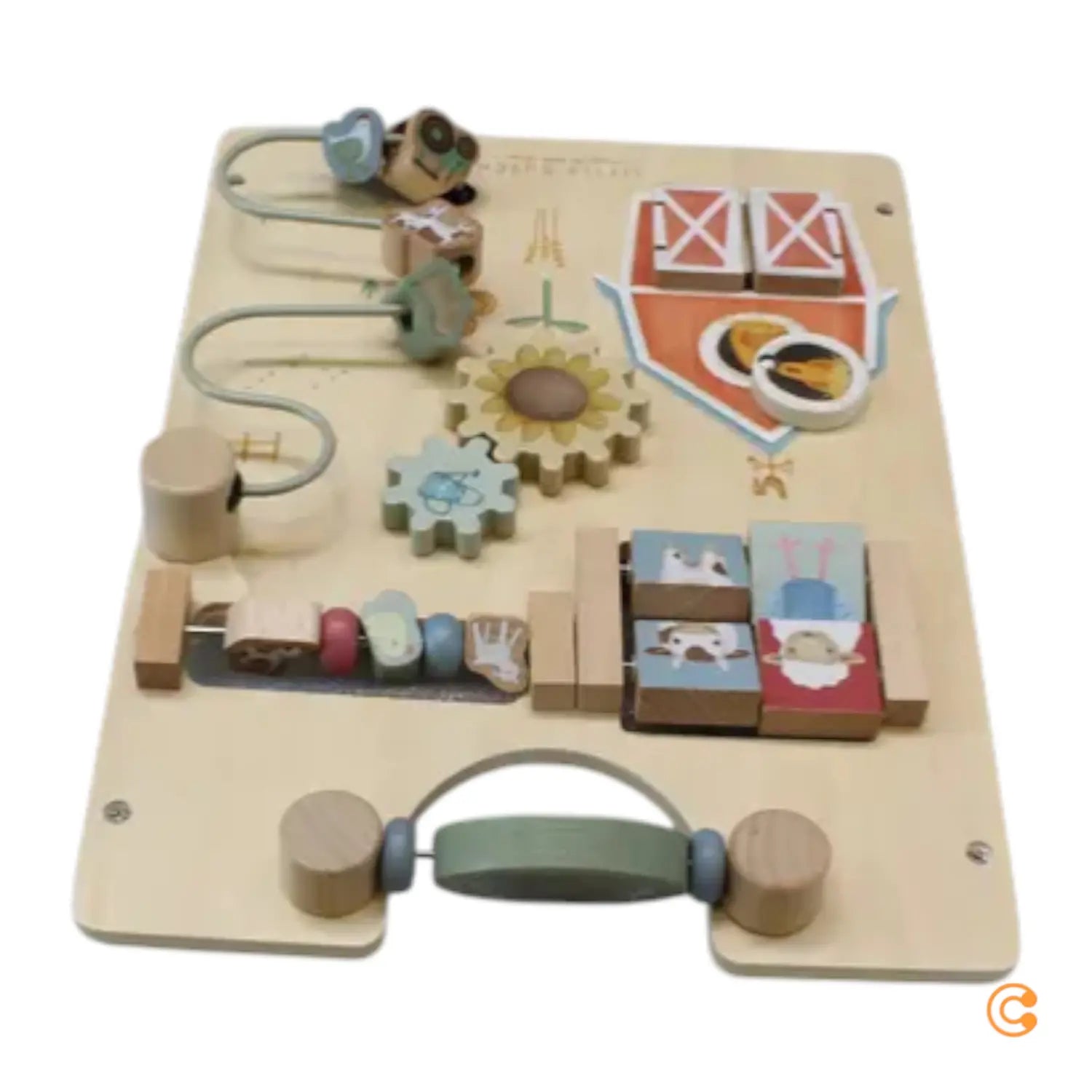 C-Ware Little Dutch Lauflernwagen Schiebewagen Little Farm Holz Kinder Siehe Text/Foto - 2000585925505