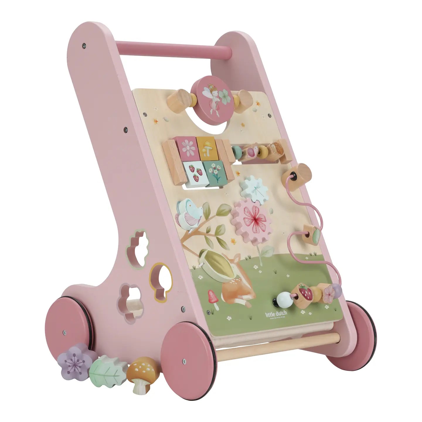 B-Ware Little Dutch Laufwagen Spielwagen Fairy Garden Multi Activity Fsc Holzspielzeug