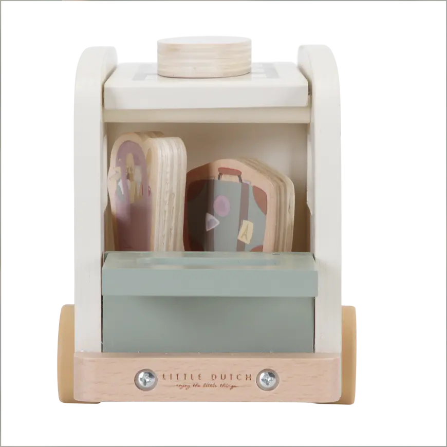 B-Ware Little Dutch Vintage Camper Holzspielzeug Camper Bus Holzfahrzeug Spielzeug - 8713291771253