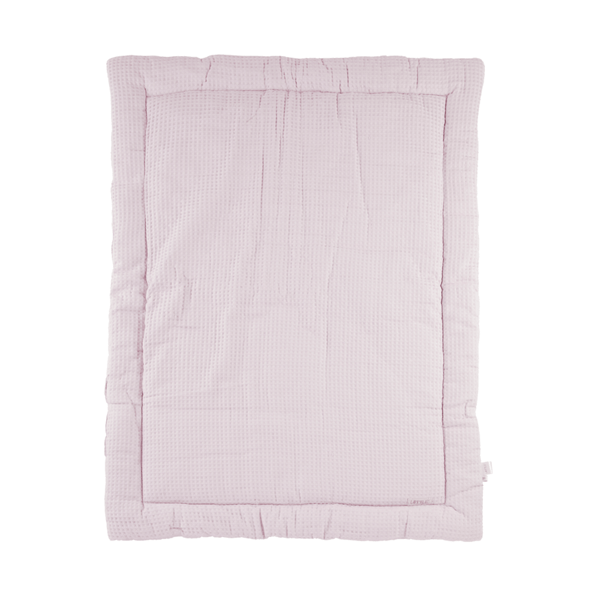 Little Krabbeldecke Matte Babydecke Waffelpiqué Tender Rose Weiche Polsterung    B-Ware - 4255575424249