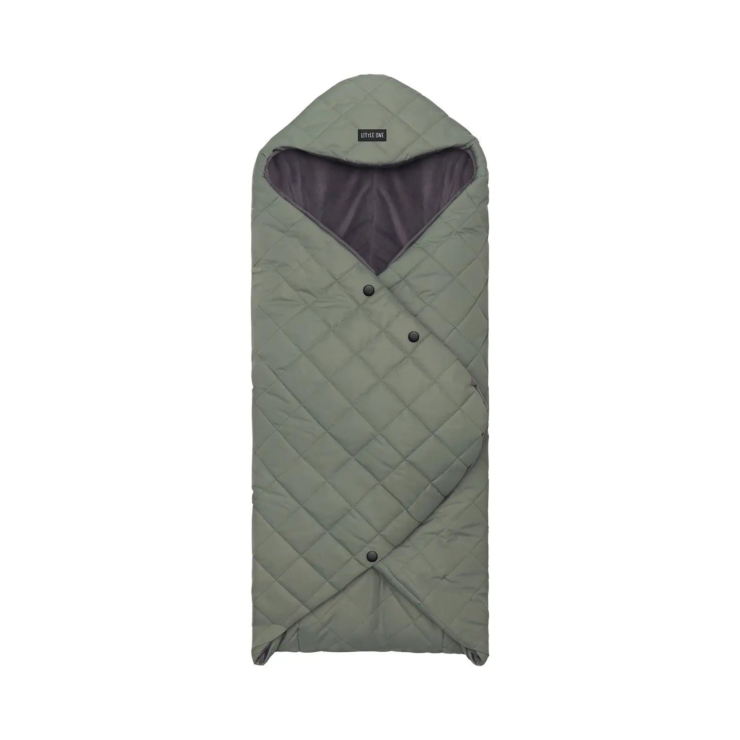B-Ware Little One Einschlagdecke Babydecke Cozy Salbei Kuscheldecke Coralfleece Decke - 9120129917254
