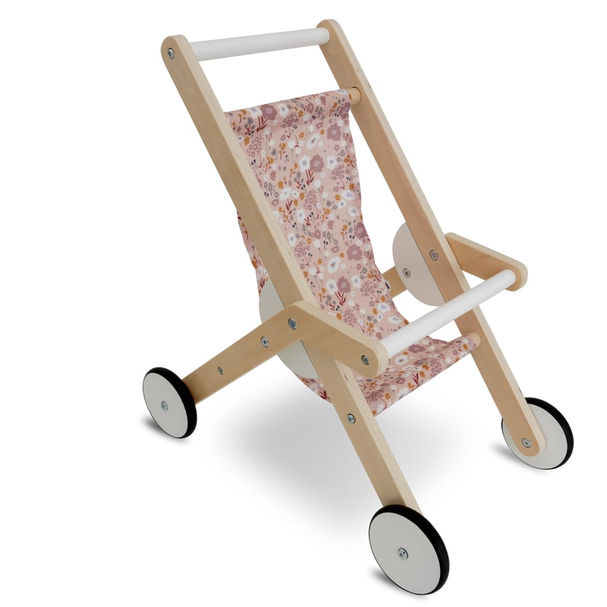 B-Ware Little One Flora Holz Puppenbuggy Puppenwagen Spielwagen Kinderwagen - 4018501102914
