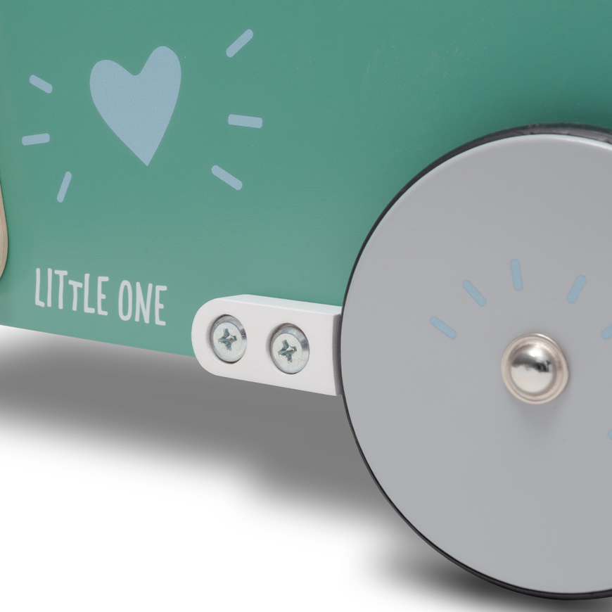 B-Ware Little One Lauflernwagen Bricks Baby Lauflernhilfe Gehhilfe Holzspielzeug - 4255627502079