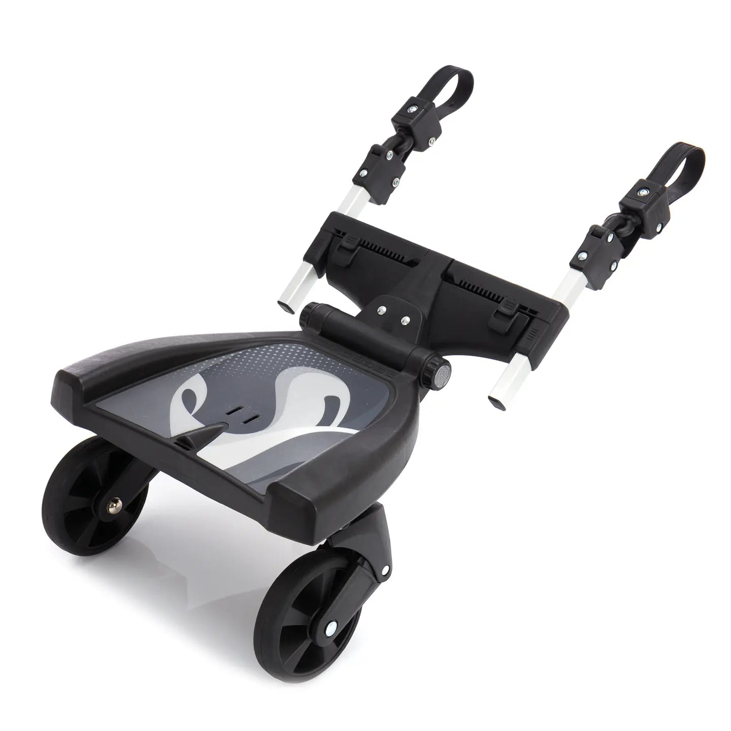 B-Ware Little One Lo Buggy Board Mitfahrbrett Schwarz Grau 180° Kinderwagen Little One - 9120129910118