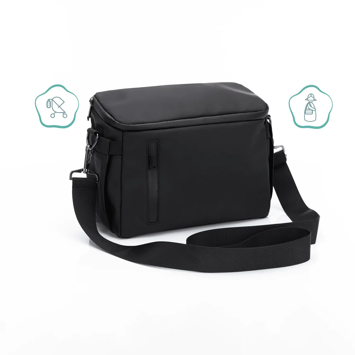 B-Ware Little One Organizer Tasche Buggy Kinderwagen Adventure Mini Schwarz - 9120129915205