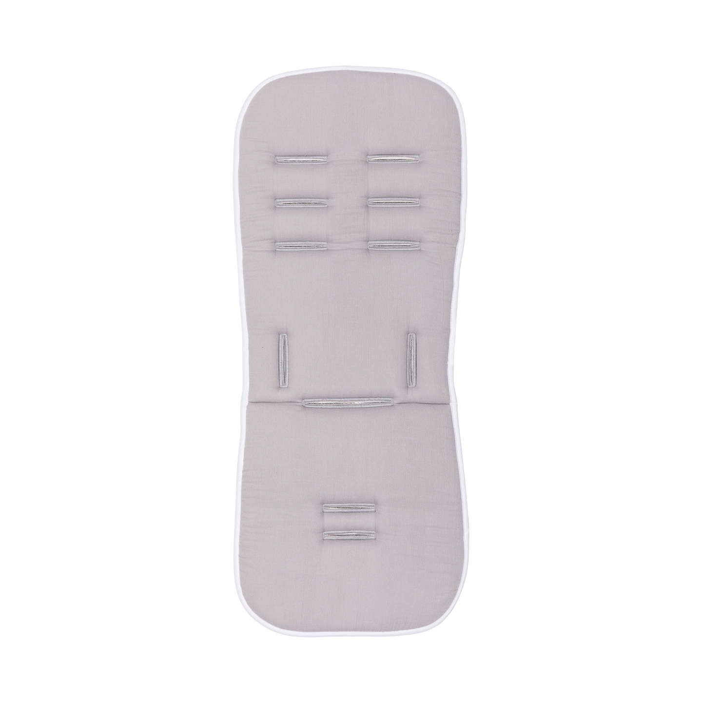 B-Ware Little One Wendeauflage Sitzauflage Musselin Stone Grey Baumwolle Kinderwagen - 9120129915052