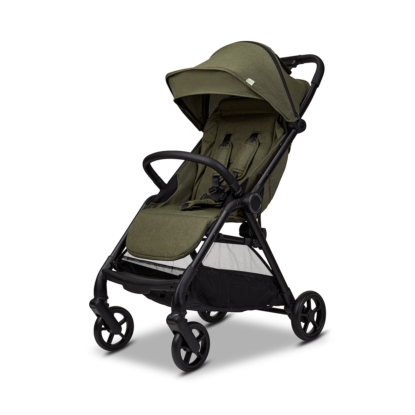 B-Ware Little One Moon Kinderwagen Lo Quickfold Green Melange 24 Buggywagen Buggy - 4025583042595