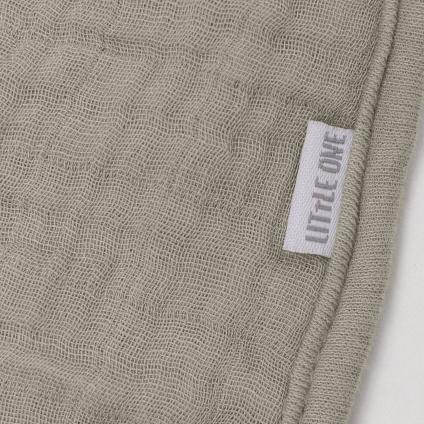 Little One Mull Schlafsack Schlafbeutel Baby Taupe Gr 110 Baumwolle Sommer B-Ware - 4054703943139