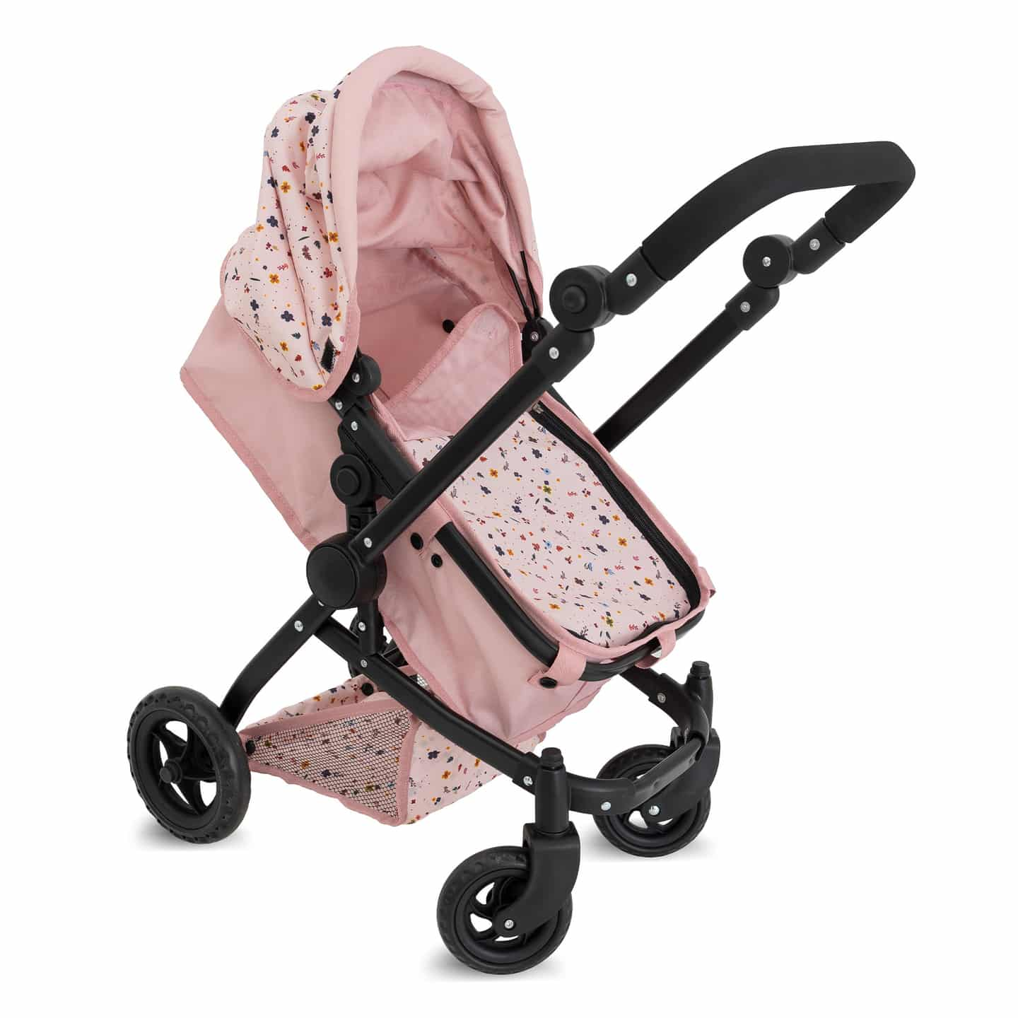 Little One Puppenwagen Kinderwagen Spielzeug Mädchen Spielset Rosa Kinder  B-Ware - 4018501102853