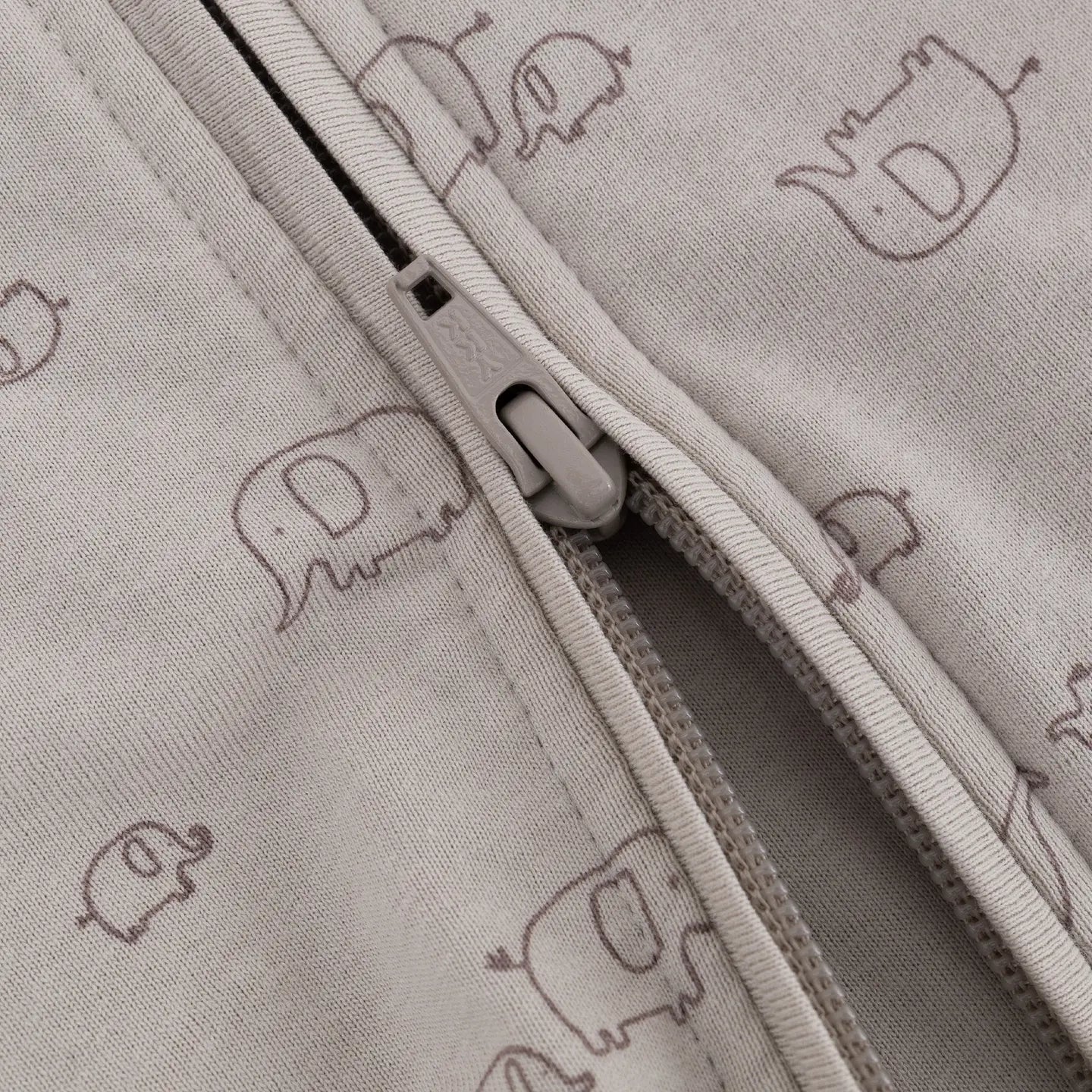 B-Ware Little One Schlafsack Strampelsack Elephant Grey Bio Baumwolle ärmellos 80 Cm - 4048649314856