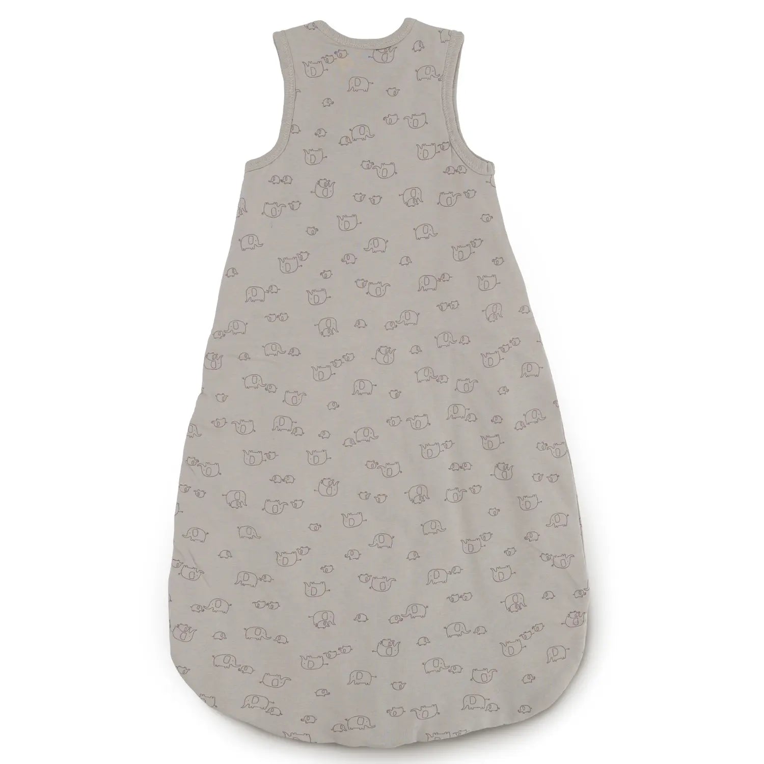 B-Ware Little One Schlafsack Strampelsack Elephant Grey Bio Baumwolle ärmellos 80 Cm - 4048649314856