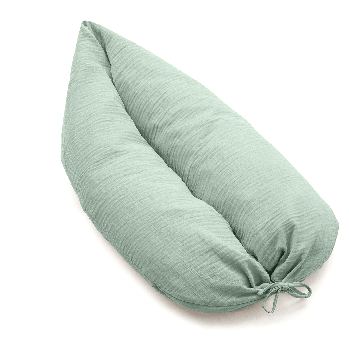 B-Ware Little One Stillkissen Kissen Schwangerschaft Frosty Green Musselin Bettchen - 4251404651060
