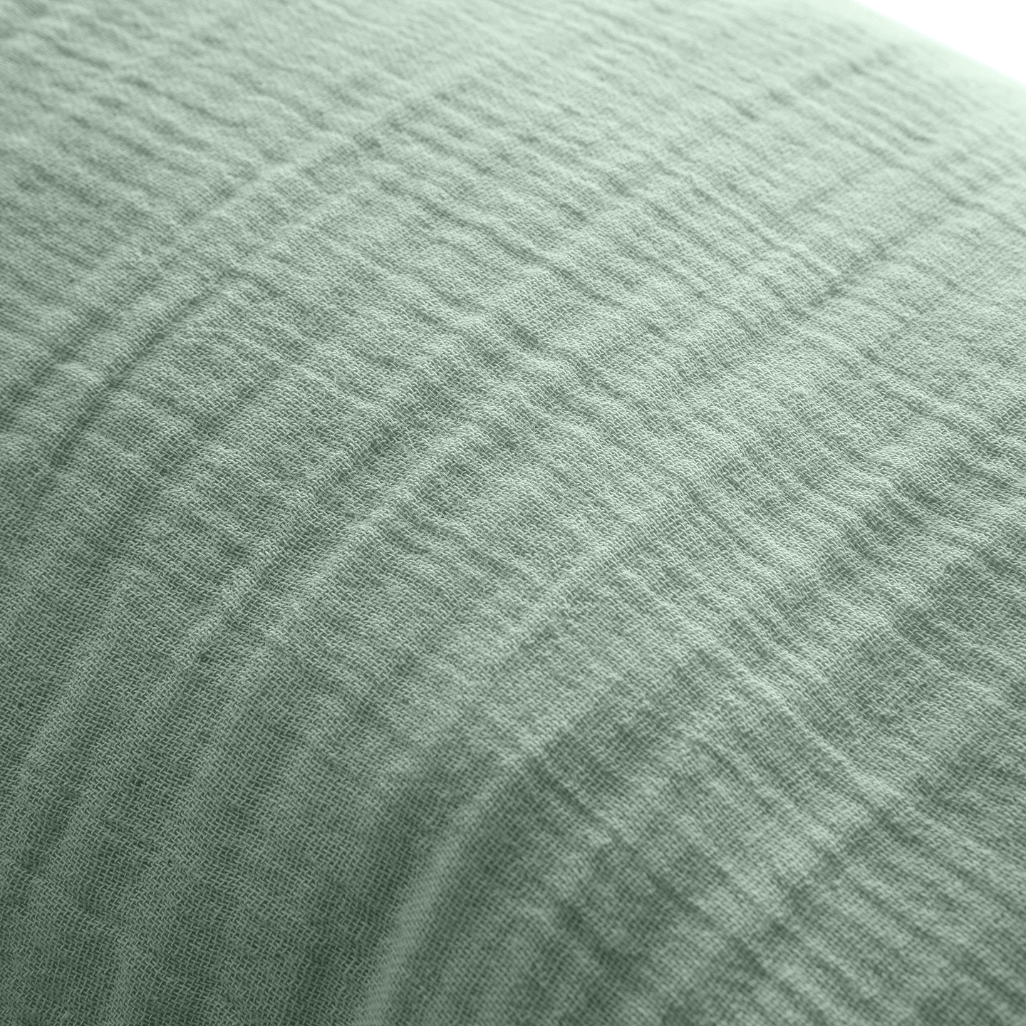 B-Ware Little One Stillkissen Kissen Schwangerschaft Frosty Green Musselin Bettchen - 4251404651060