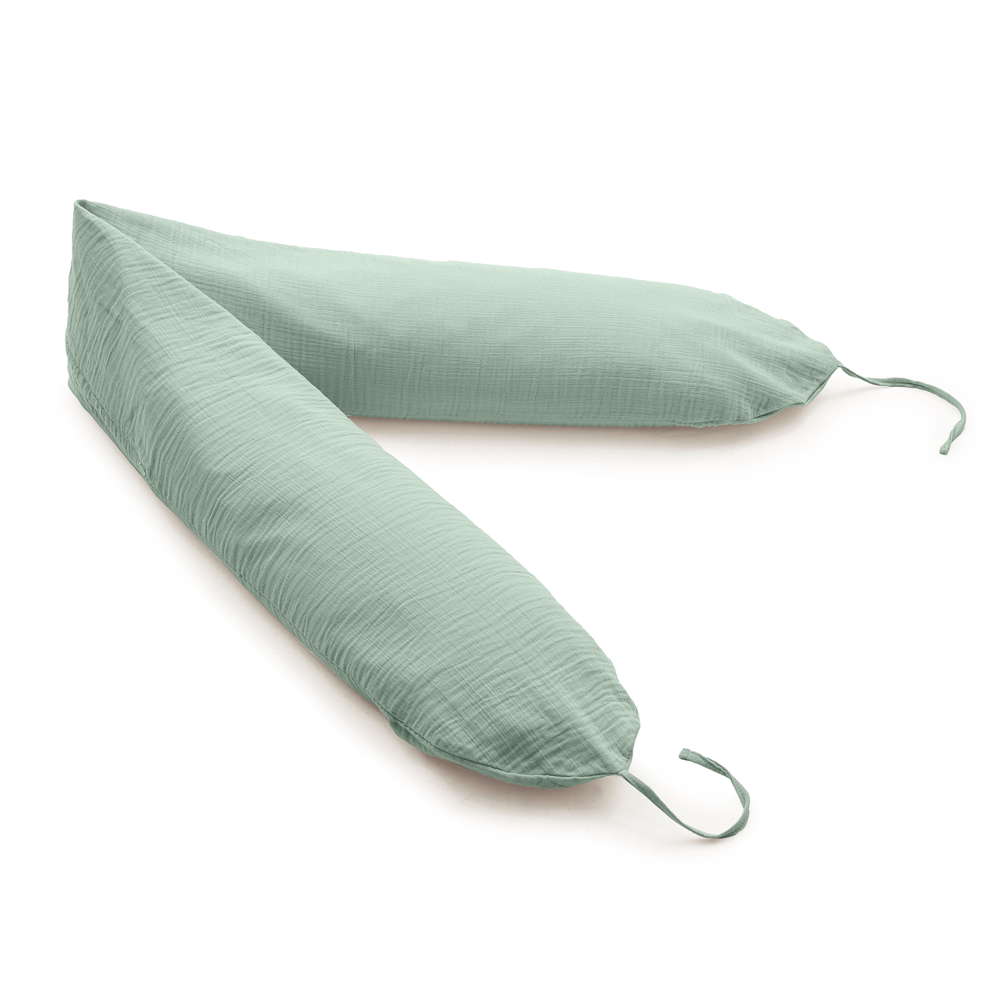 B-Ware Little One Stillkissen Kissen Schwangerschaft Frosty Green Musselin Bettchen - 4251404651060