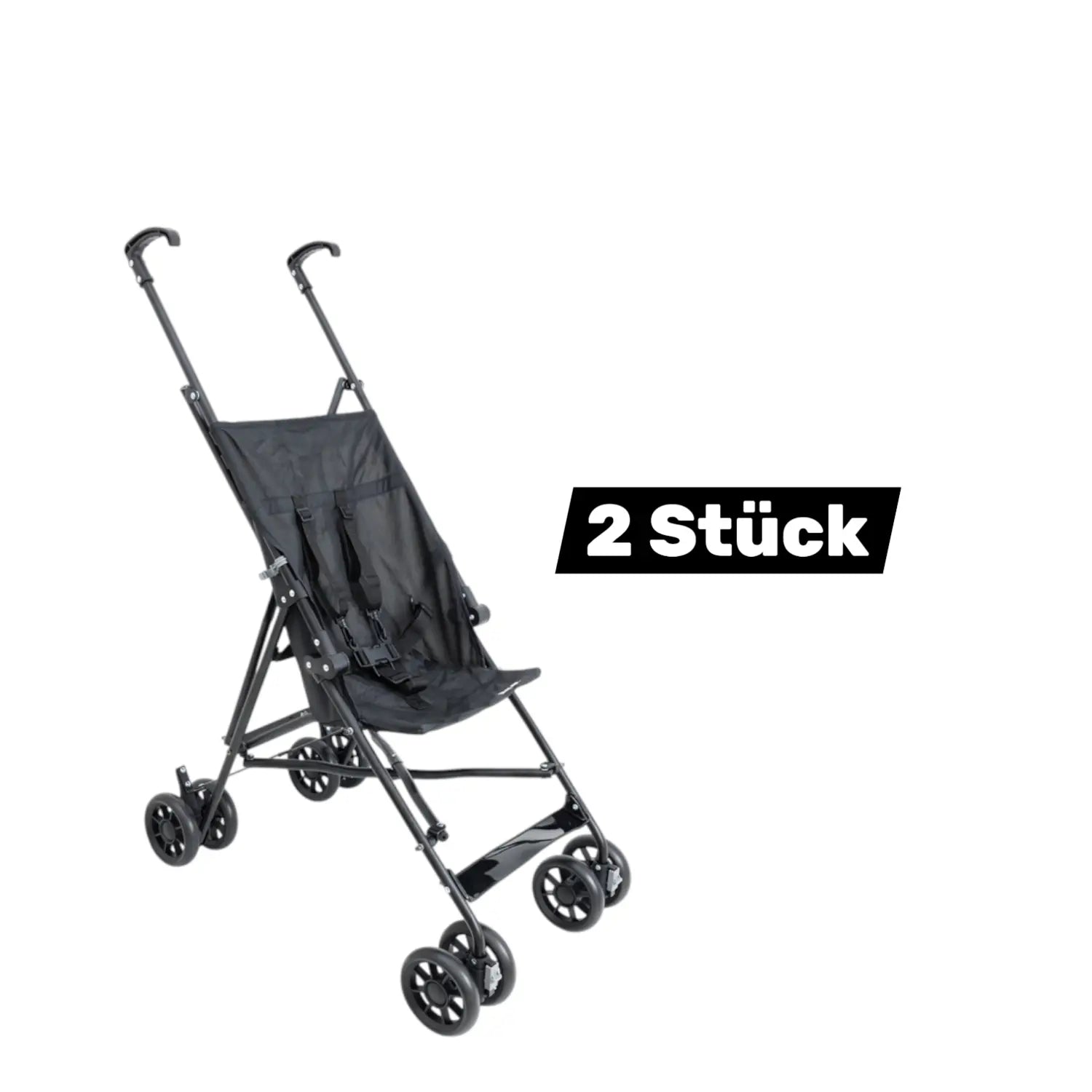 Little One Summer Buggy Kinderwagen Sitzbuggy Schwarz Ultraleicht 2 Stück B-Ware - 3220660004225