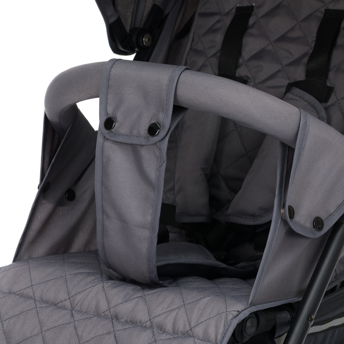 LITTLE ONE Buggy Kinderwagen Sportwagen Tommi Grau Liegefunktion Stauraum Gurt - 9120129915137