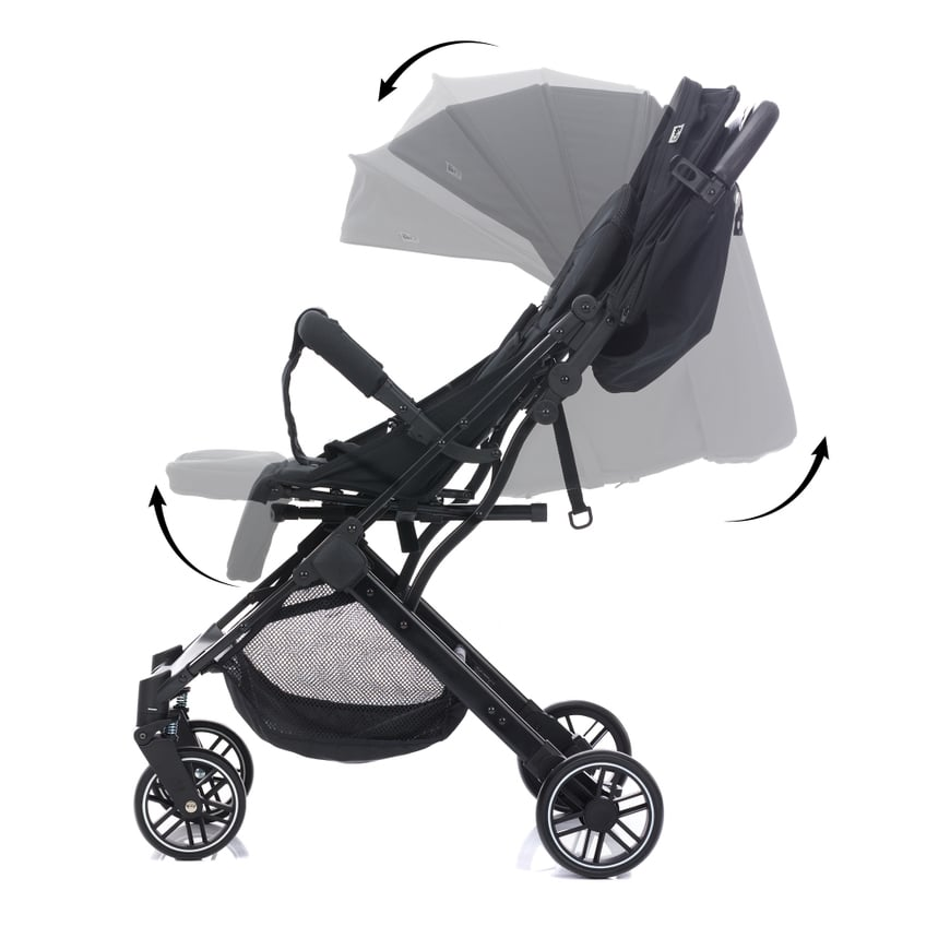 B-Ware Little One Trip Black Kinderwagen Sportkinderwagen Sportwagen Babywagen Wagen249 - 9120129915915