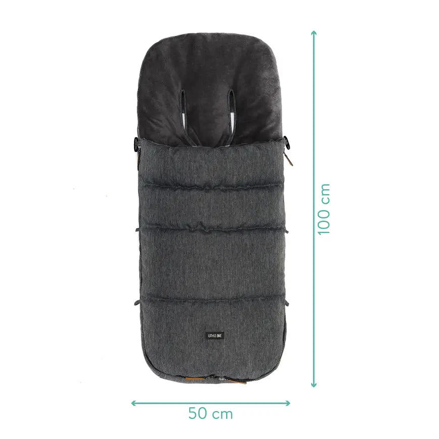B-Ware Little One Fußsack Kinderwagen Buggy Winterfußsack Styler Coralfleece Komfort - 9120123449034