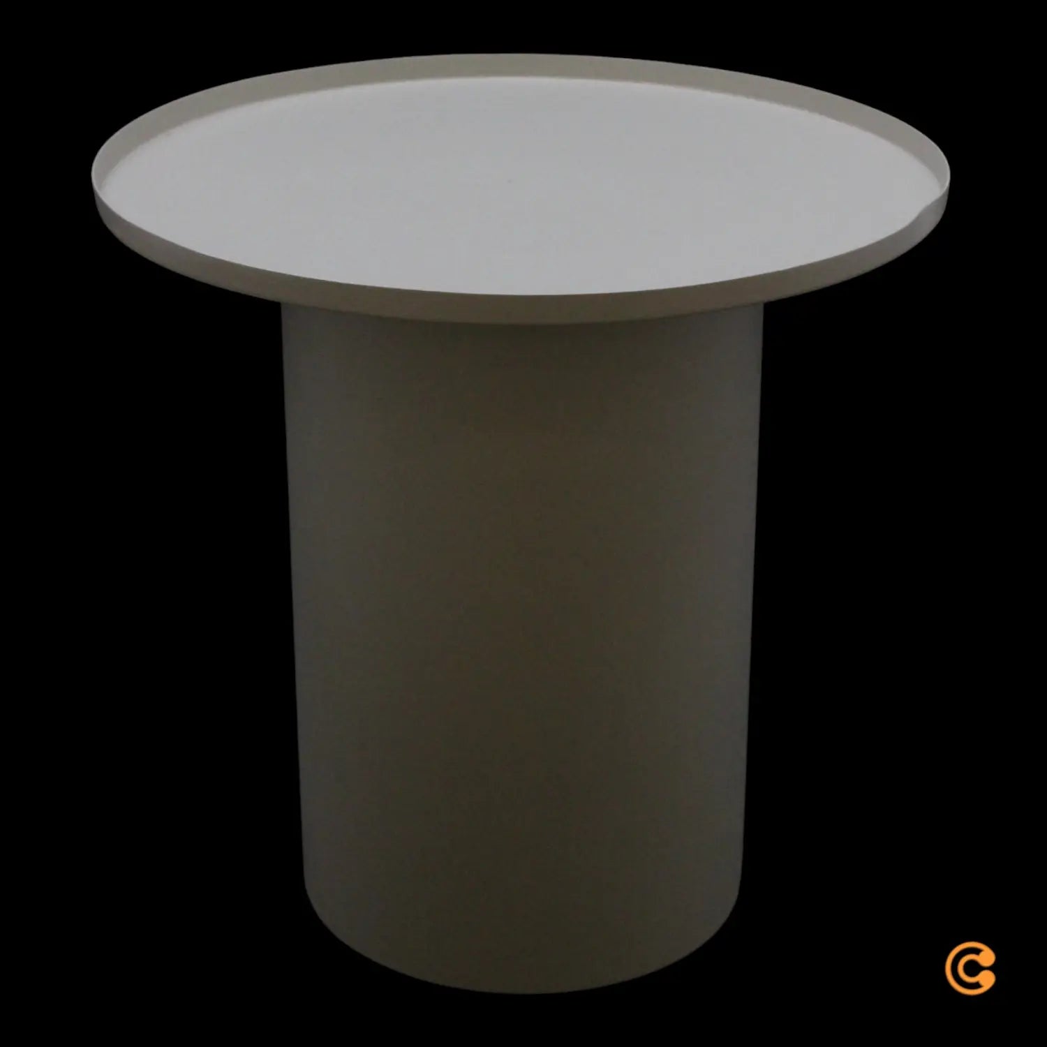 B-Ware Livingstone Shade Beistelltisch Tisch Couchtisch ø 45 Cm Ivory Siehe Text/Foto - 8718548064560