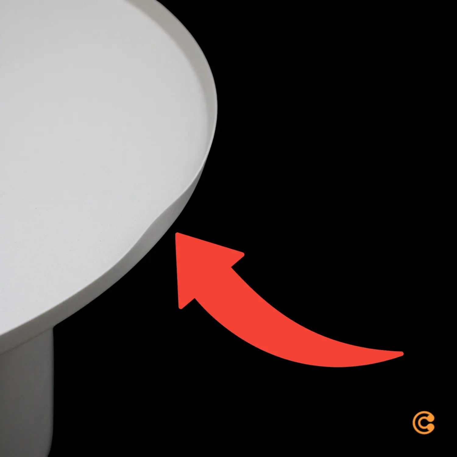 B-Ware Livingstone Shade Beistelltisch Tisch Couchtisch ø 45 Cm Ivory Siehe Text/Foto - 8718548064560