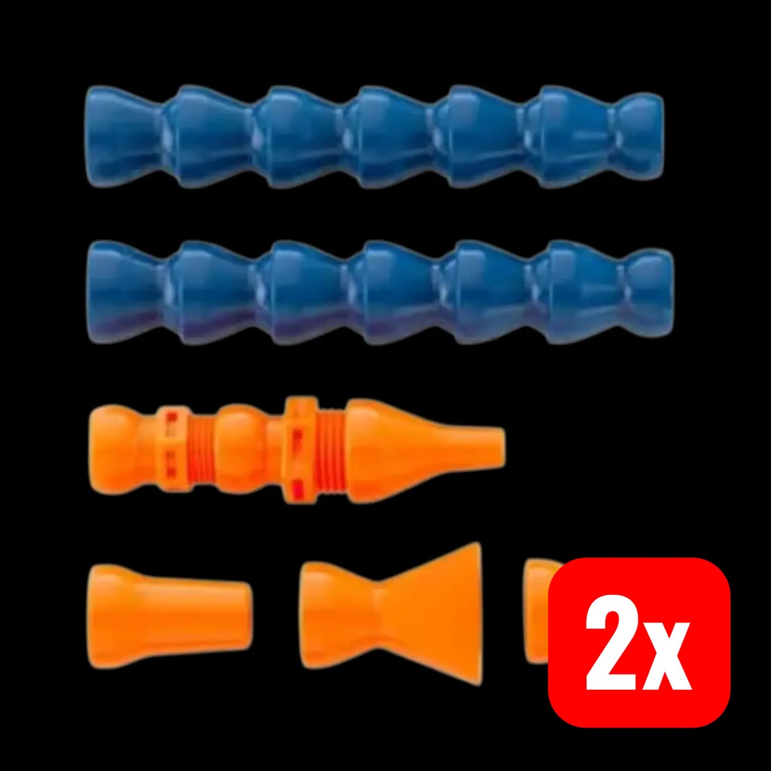 B-Ware Loc Line Kühlmittelschlauch Set Leitungssystem 8 Teilig Maschinen Gr 1/2″ 2 Sets - 662633508157