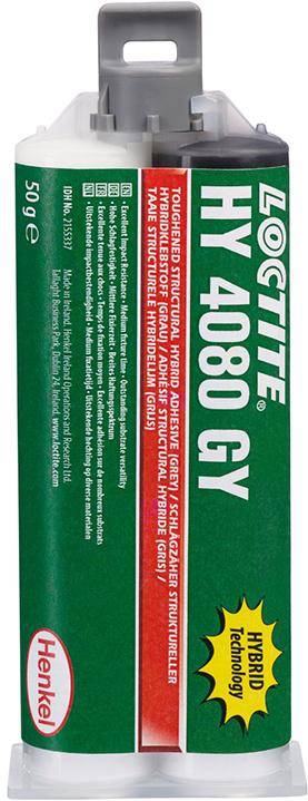 B-Ware Loctite Strukturklebstoff HY 4080 Hybridkleber Doppelkart. 50g gelblich stark