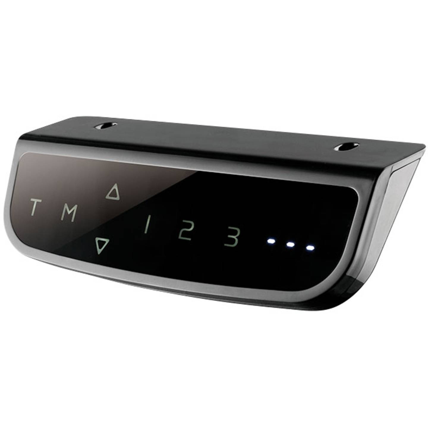 B-Ware Logi Link Sitz Steh Schreibtischgestell Elektrisch Höhenverstellbar 1200x620 Mm - 4052792055405