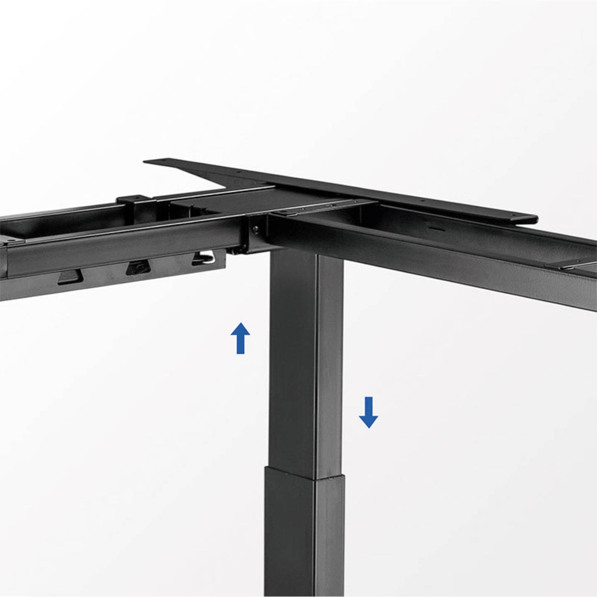 LogiLink Sitz Steh Schreibtischgestell elektrisch höhenverstellbar 1200x620 mm - 4052792055405