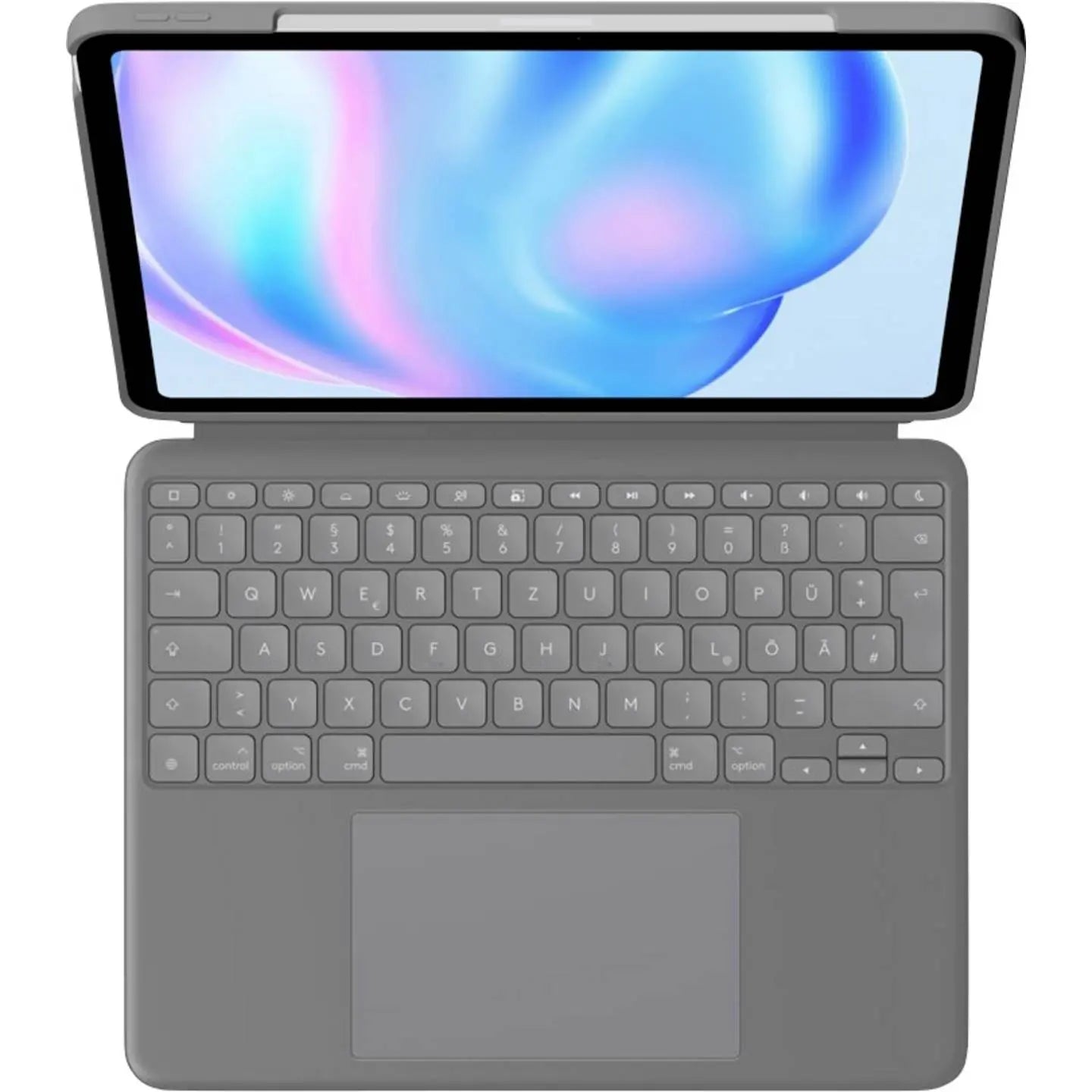 B-Ware Logitech Combo Touch For I Pad Air 13 Inch M2 Hülle Case Keyboard Grau Zubehör - 5099206121904